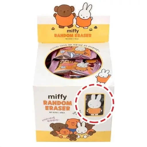 K_Wonderland Erasers Miffy 3D Figure Random Eraser