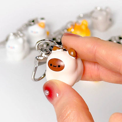 K-Wonderland Kawaii Bread Cat Keychain – Mystery Blind Box
