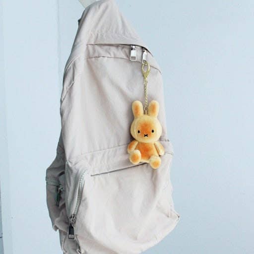 K-Wonderland Keychains Limited Edition Check Miffy Keychain Plush