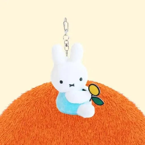 K-Wonderland Keychains Miffy & Friends with Flower Plush Key Chain bag Charm