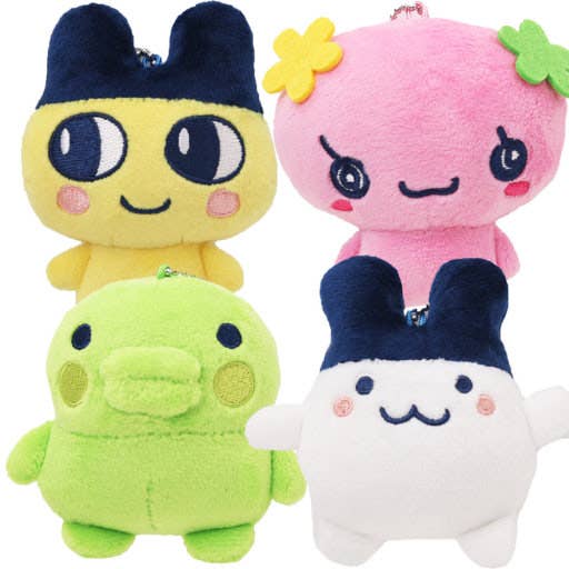 K-Wonderland Keychains Tamagotchi Plush Keychain – Bag Deco Charm