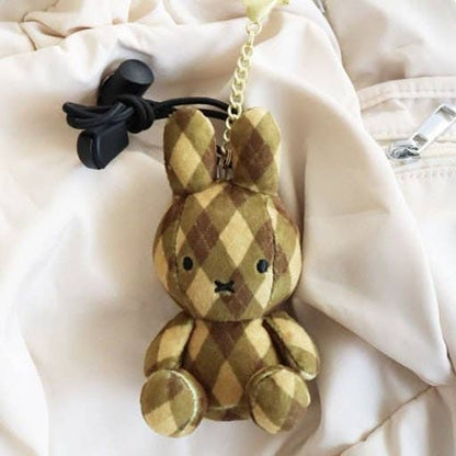 K-Wonderland Limited Edition Check Miffy Keychain Plush
