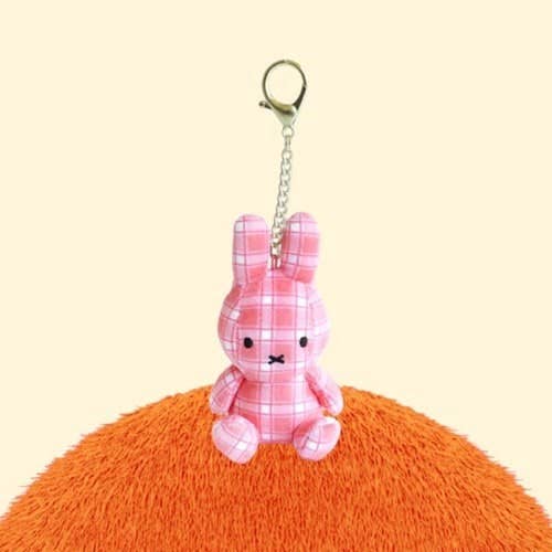 K-Wonderland Limited Edition Check Miffy Keychain Plush