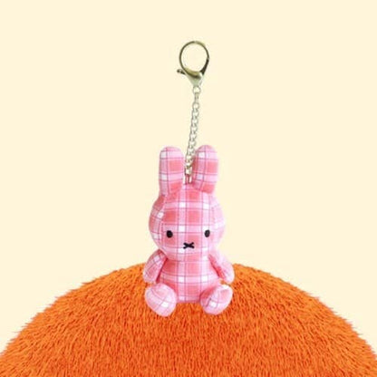K-Wonderland Limited Edition Check Miffy Keychain Plush