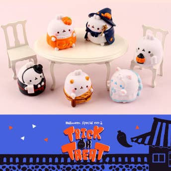 K-Wonderland Special Edition - Molang Halloween Random Figures vol.2