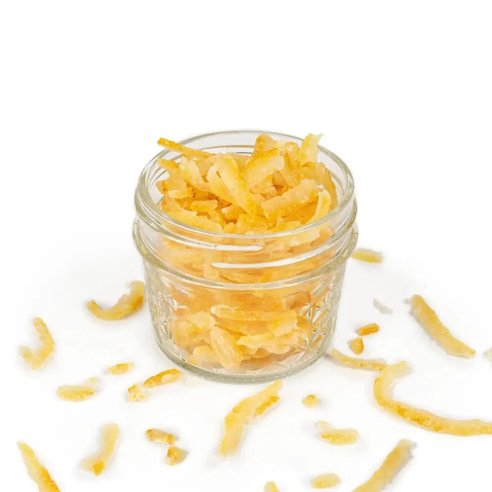 KANKITSU LABO Candy & Chocolate Dry Candied Japanese Citrus Peel | Yuzu (ゆず) | 1.05 oz Bags
