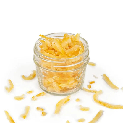 KANKITSU LABO Candy & Chocolate Dry Candied Japanese Citrus Peel | Yuzu (ゆず) | 1.05 oz Bags