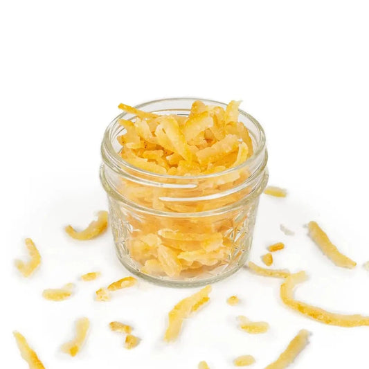 KANKITSU LABO Candy & Chocolate Dry Candied Japanese Citrus Peel | Yuzu (ゆず) | 1.05 oz Bags