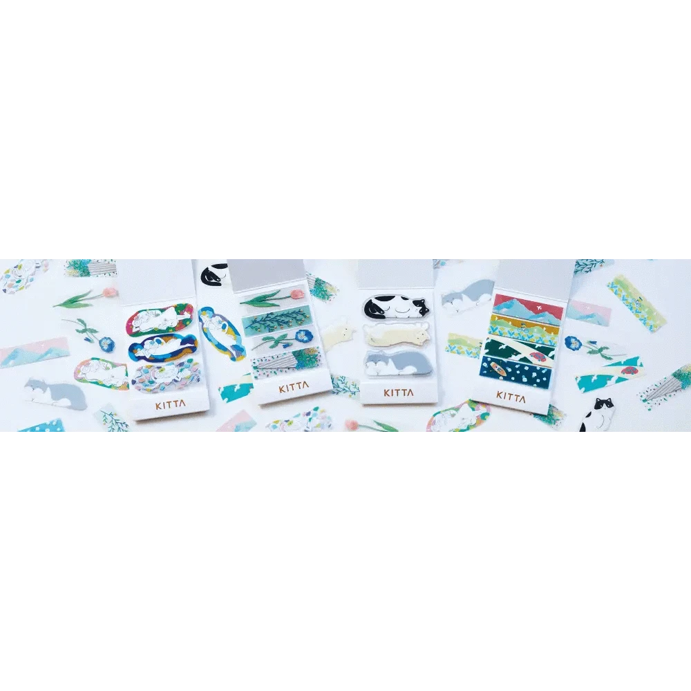KING JIM Decorative Tape KITTA WASHI Tape Special: Cat