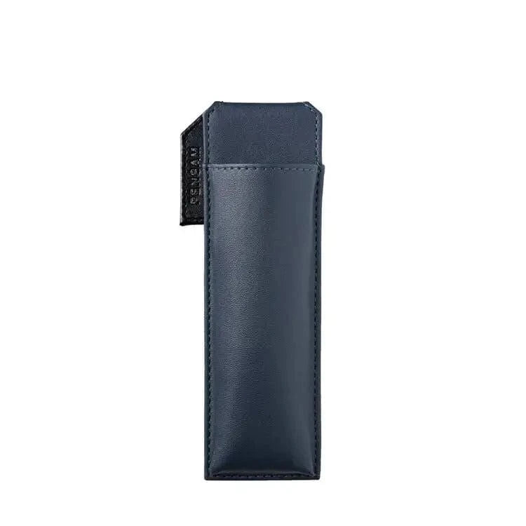 KING JIM Pen & Pencil Cases Pensam Slim Portable Pen Case with Magnetic: Black