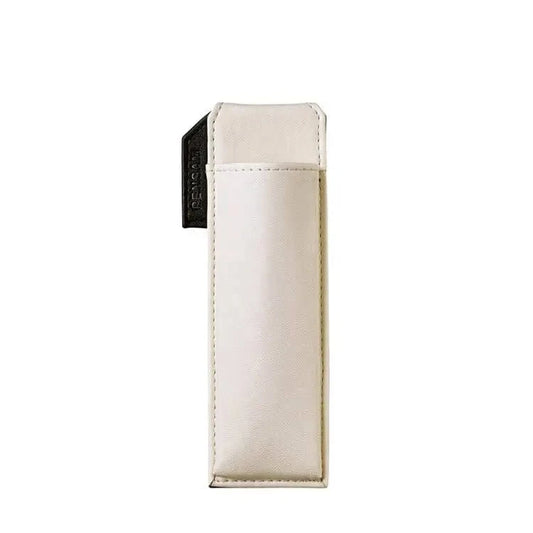 KING JIM Pen & Pencil Cases Pensam Slim Portable Pen Case with Magnetic: White