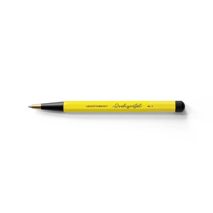 LEUCHTTURM1917 Lemon / Black Bauhaus Edition - Drehgriffel Nr. 1 - Ballpoint Pen