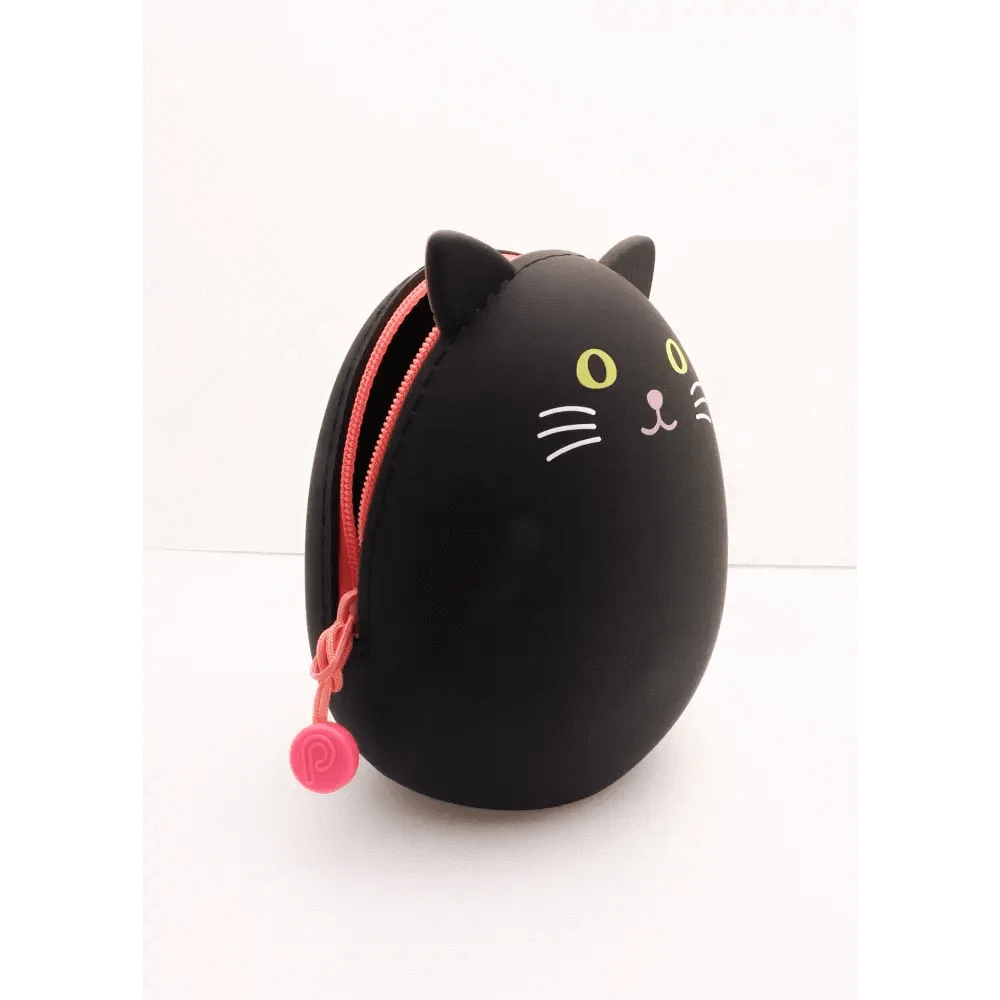 LIHIT LAB. Pen & Pencil Cases PuniLabo Cute Silicone Animal Pouch
