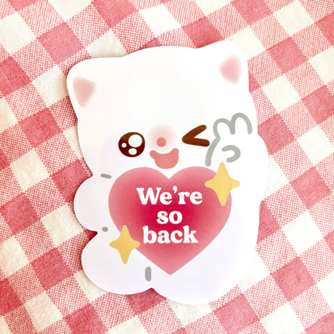 Maobabie Vinyl Sticker - We're so Back
