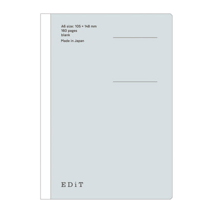 MARK'S Inc. Blank Notebook A6･160 pages / EDiT