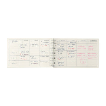 MARK'S Inc. Calendars, Organizers & Planners Dayfree Weekly Schedule