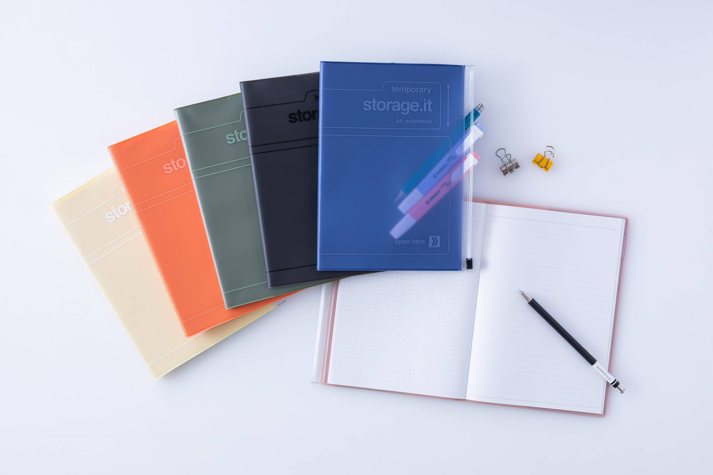MARK'S Inc. Eco-friendly refillable Notebook A5 / STORAGE.it