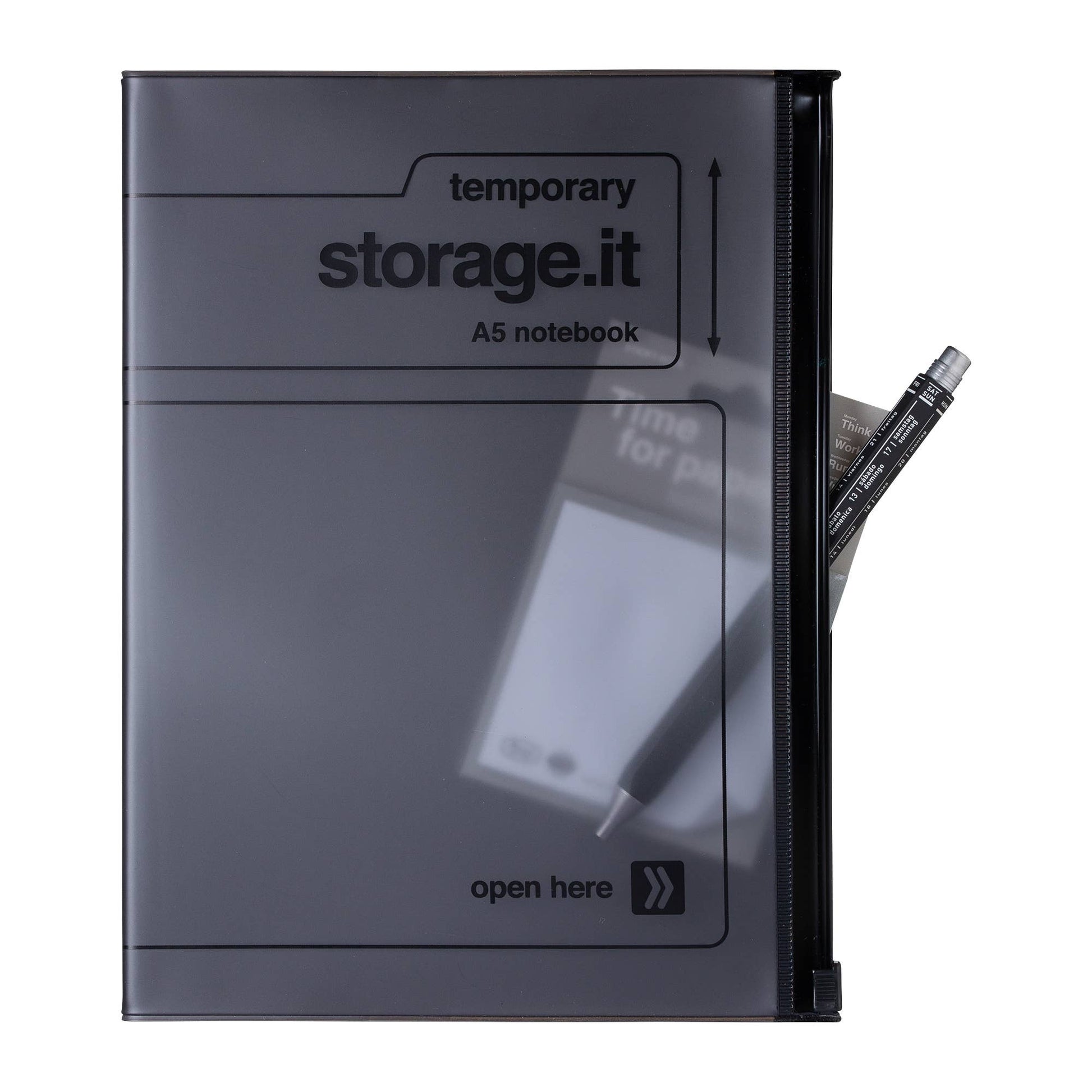 MARK'S Inc. Eco-friendly refillable Notebook A5 / STORAGE.it