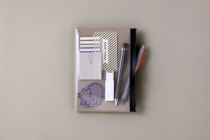 MARK'S Inc. Grid Notebook B6 with PVC Cover / EDiT