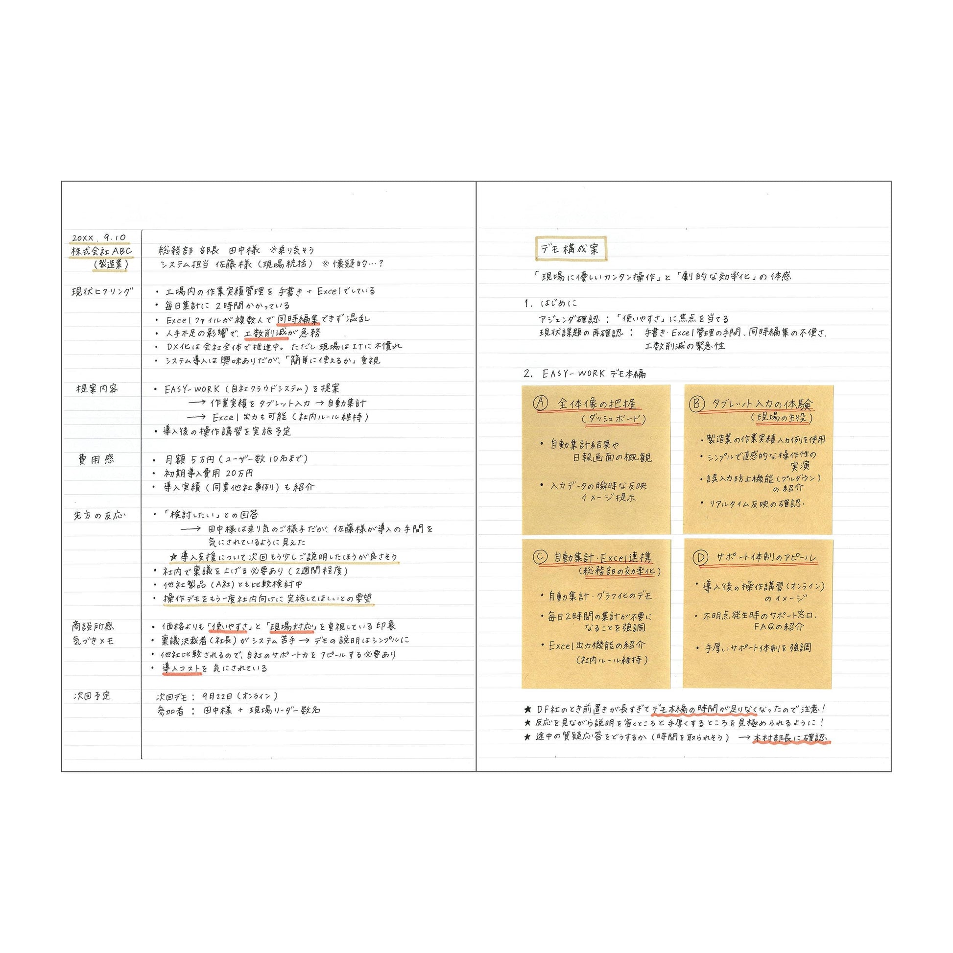 MARK'S Inc. Notebook A6･160 pages / EDiT