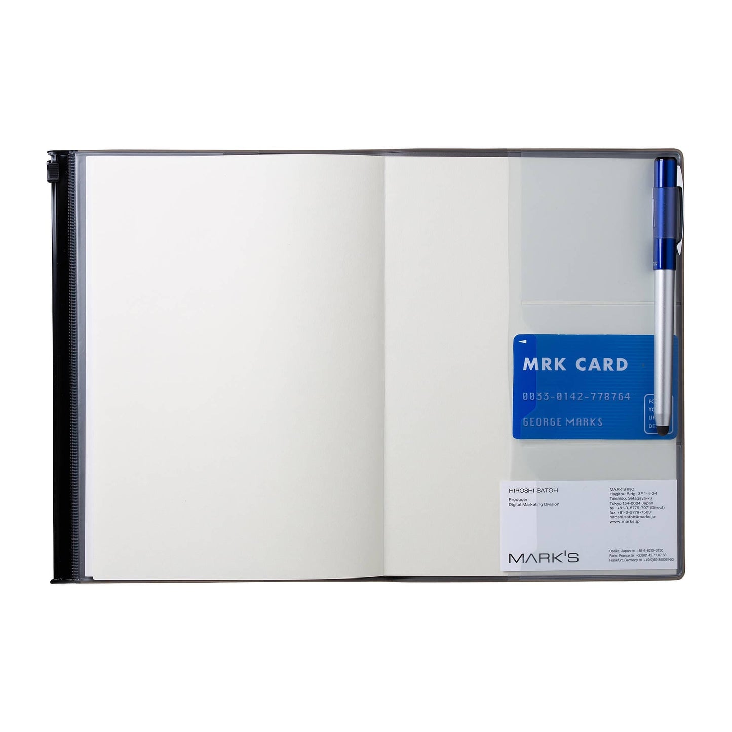 MARK'S Inc. Notebooks & Notepads Eco-friendly refillable Notebook A5 / STORAGE.it