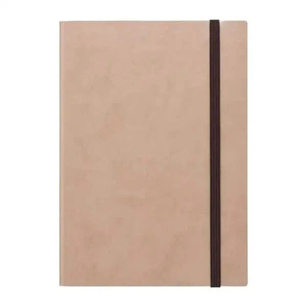 MARK'S Inc. Notebooks & Notepads Light Latte Grid Notebook A5 / EDiT