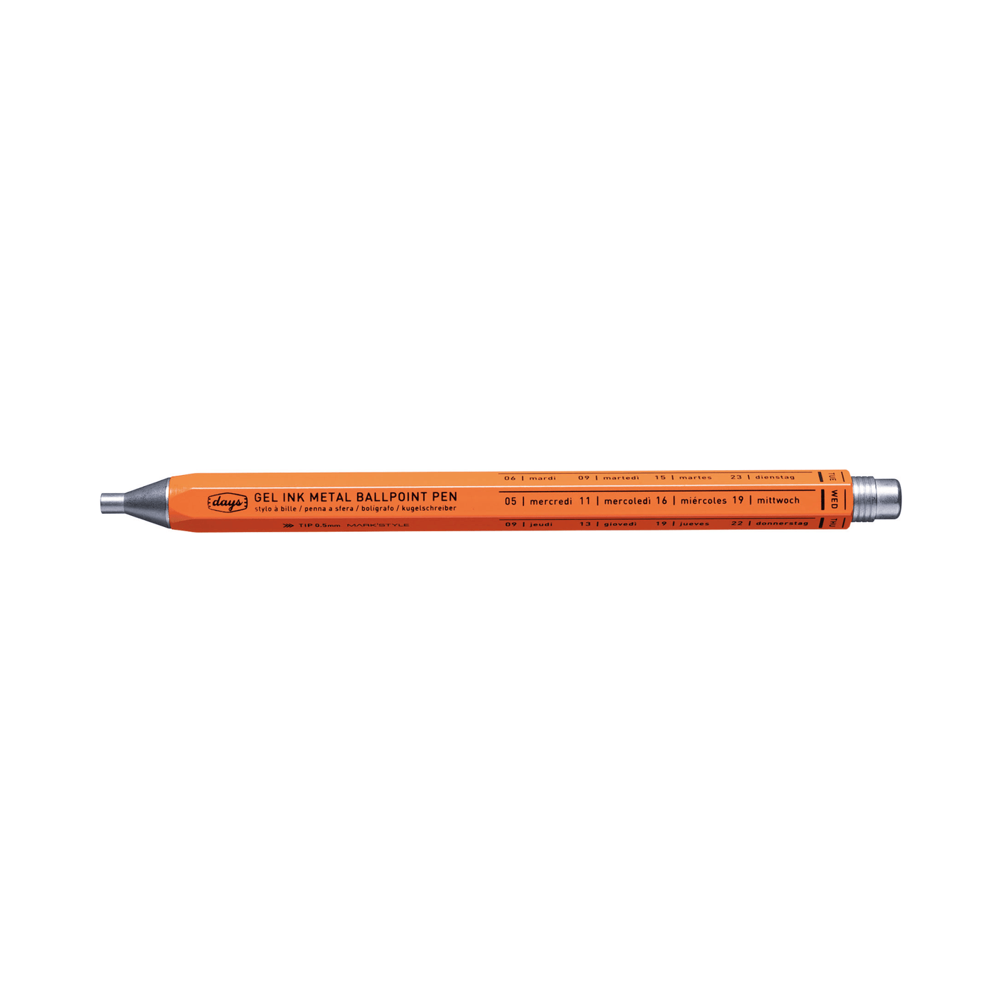 MARK'S Inc. Pens Orange Gel Metal Ballpoint Pen - MARK'STYLE