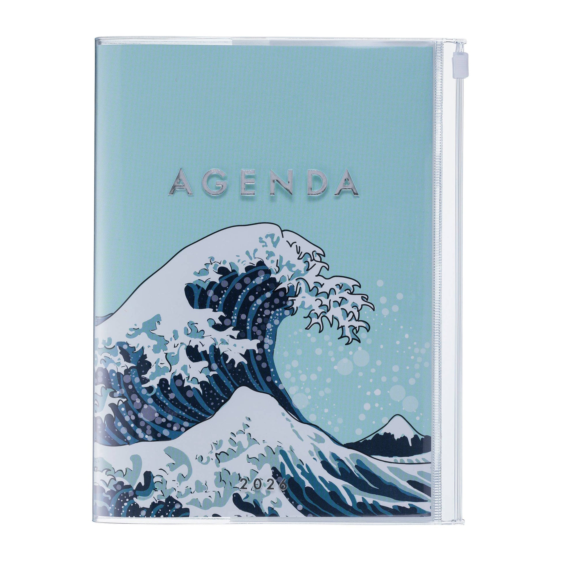 MARK'S Inc. Wave Mint Weekly Vertical Planner 2026-16months A5 Japan