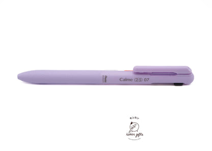 MDS Co.,Ltd. 2 colors / Purple / 0.7mm Pentel Calme Multi - 2 Color Pen & Mechanical Pencil