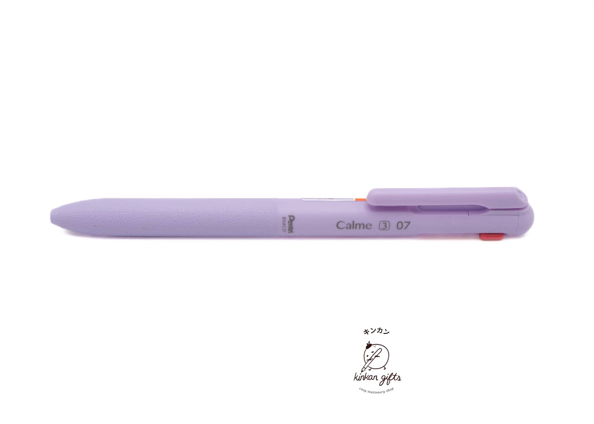 MDS Co.,Ltd. 3 colors / Purple / 0.7mm Pentel Calme Multi - 3 Color Pen