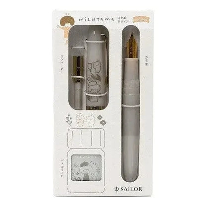 MDS Co.,Ltd. Fountain Pens & Inks Grey SAILOR X Mizutama - Fountain Pen Set