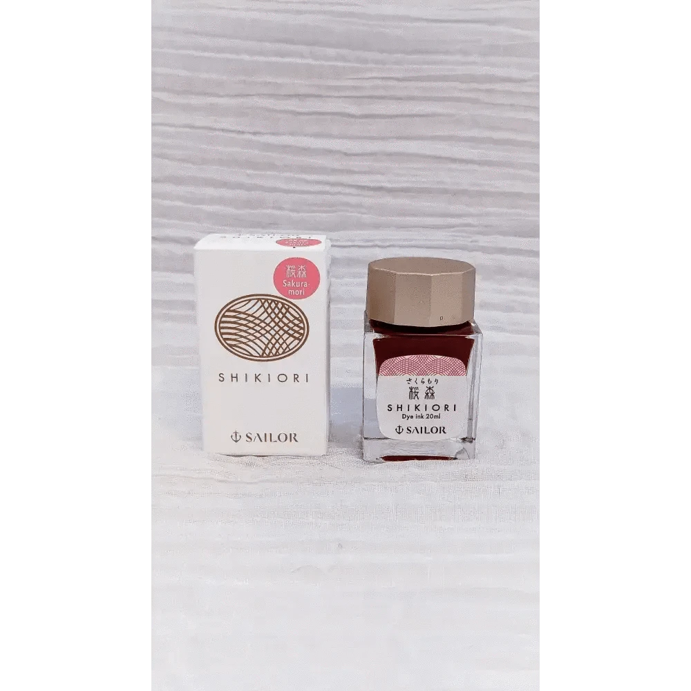 MDS Co.,Ltd. Fountain Pens & Inks Sakura Mori (Sakura Forest) Sailor Shikiori Fountain Pen Inks 20ml Bottle