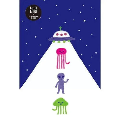 MDS Co.,Ltd. Greeting Cards Strawberry Milk Greeting Card - Jam x Furukawa Shiko