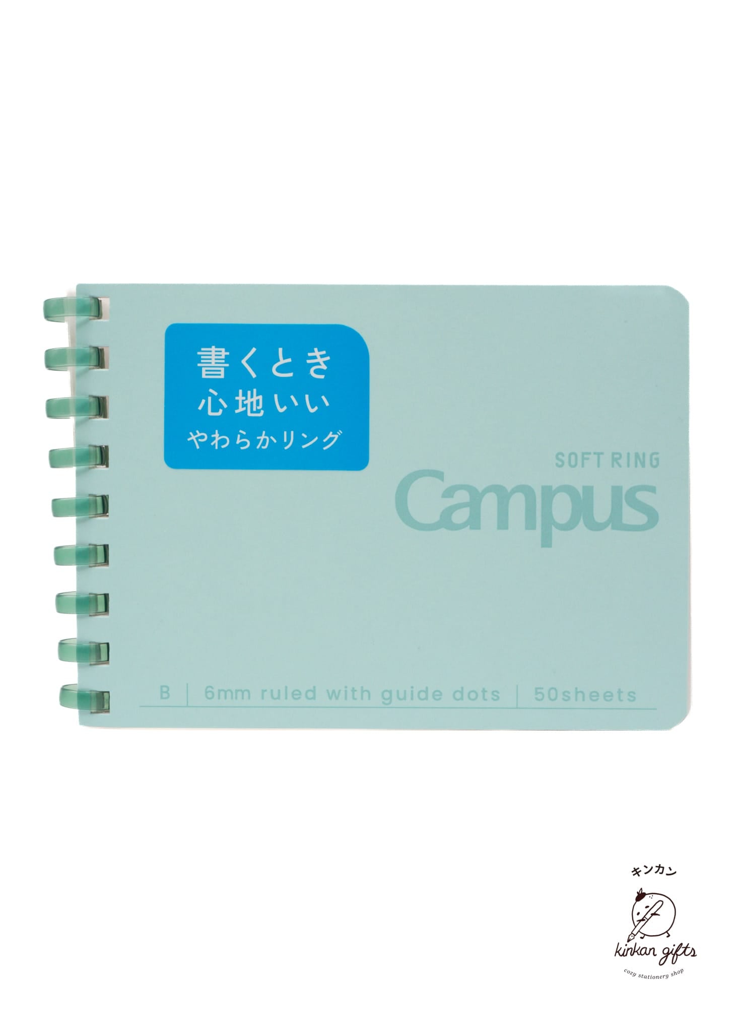 MDS Co.,Ltd. Notebooks & Notepads Mint KOKUYO Notebook Campus - Soft Ring Dot