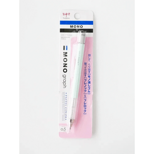 MDS Co.,Ltd. Pencils Monogram sharpie mint green Tombow Pastel MONO Graph Mechanical Pencil
