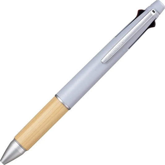 MDS Co.,Ltd. Pens Blue gray Uni Jetstream 4&1 - Bamboo 4 Color 0.5 mm - Limited Edition
