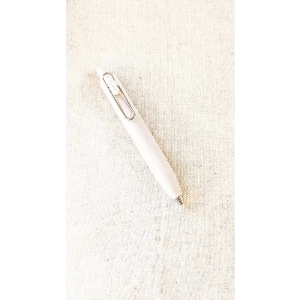 MDS Co.,Ltd. Pens Peony - .5mm Uni-ball ONE P - Bath Bomb Pattern