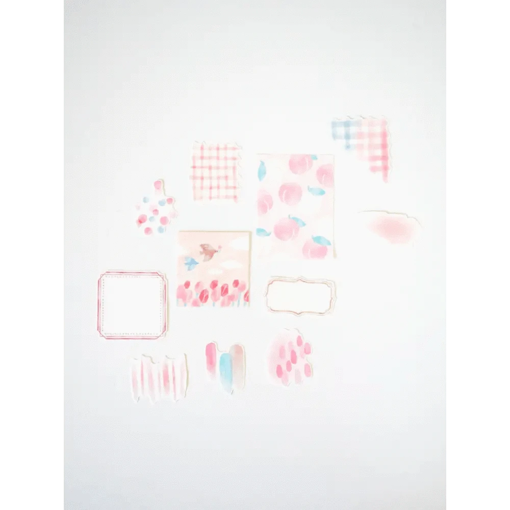 MIND WAVE Washi Stickers Pink Hocco Deco Sticker