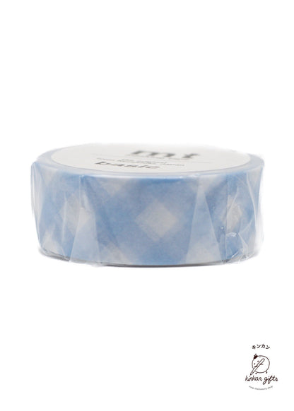 MIND WAVE Washi Tape Mindwave Washi Tape - Blue and White Plaid