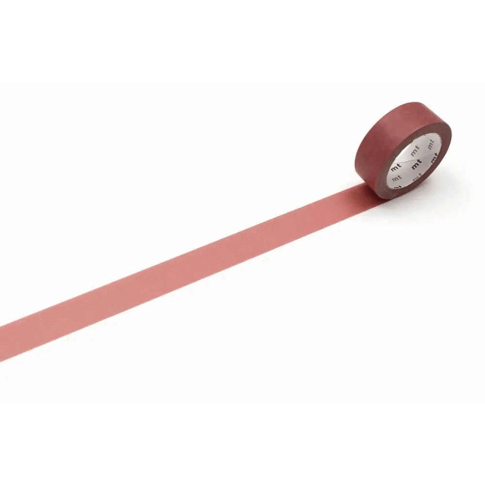 mt masking tape (Sweet Bella) Washi Tape Tape Single: Light Vermilion