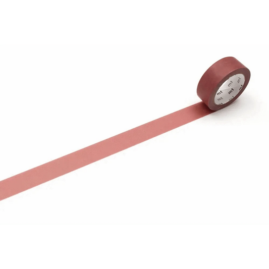 mt masking tape (Sweet Bella) Washi Tape Tape Single: Light Vermilion
