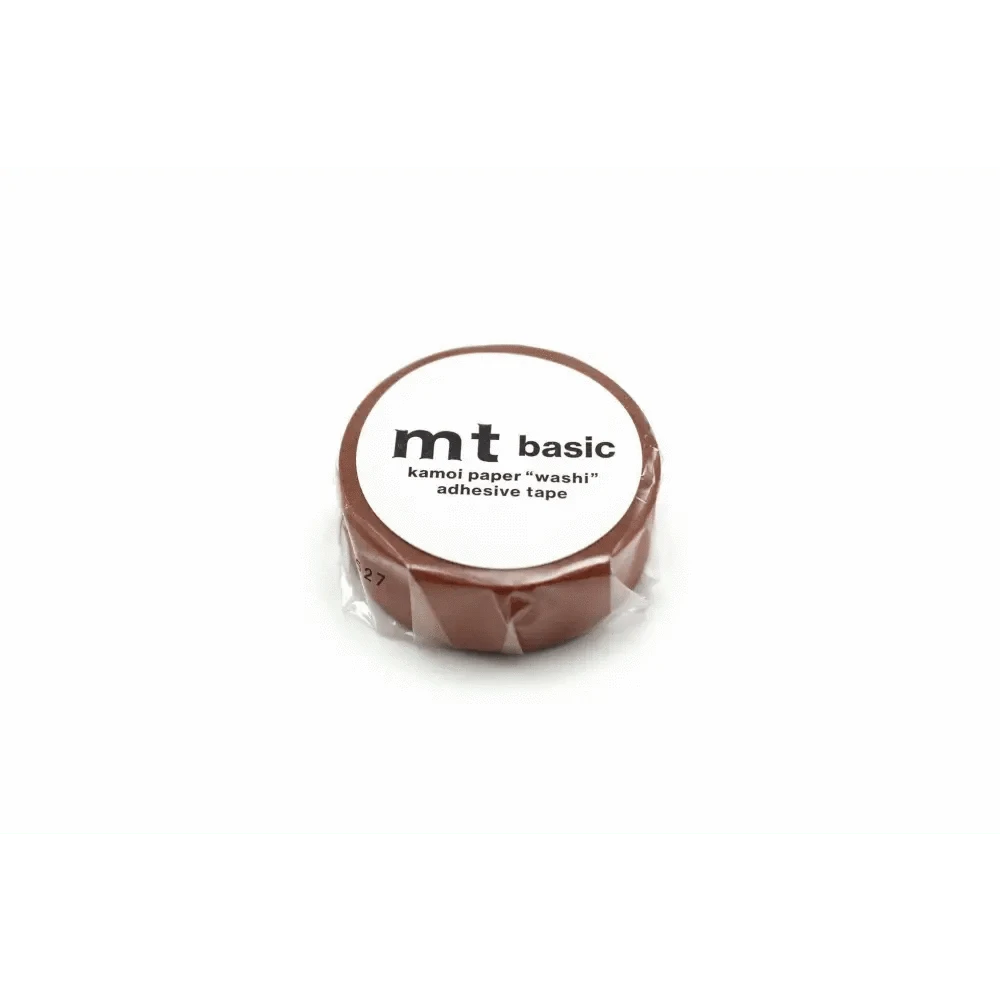 mt masking tape (Sweet Bella) Washi Tape Tape Single: Matte Burnt Orange
