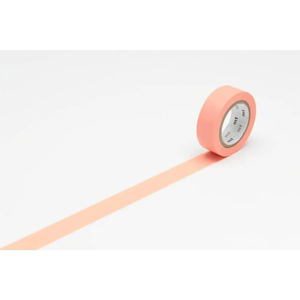 mt masking tape (Sweet Bella) Washi Tape Tape Single: Salmon Pink