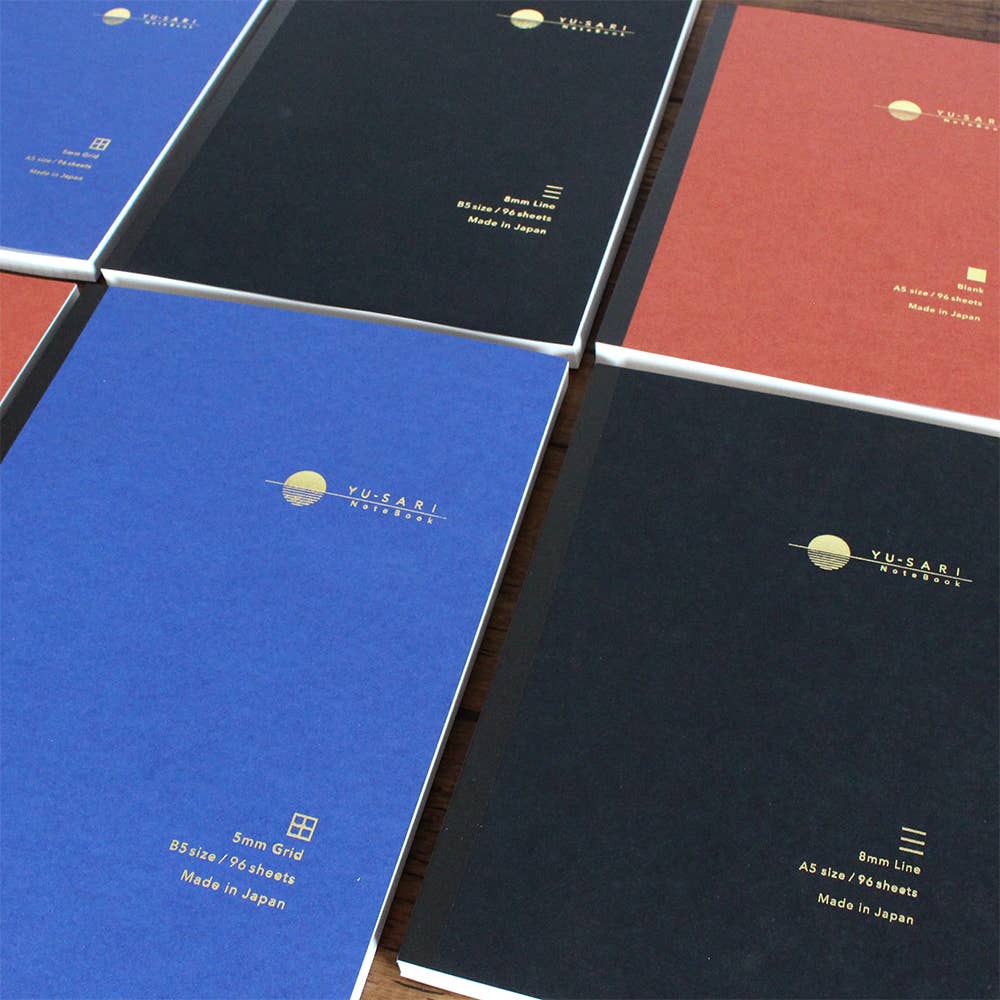 NAKABAYASHI Stationery Yu-sari Notebook for Fountain Pen B5 size