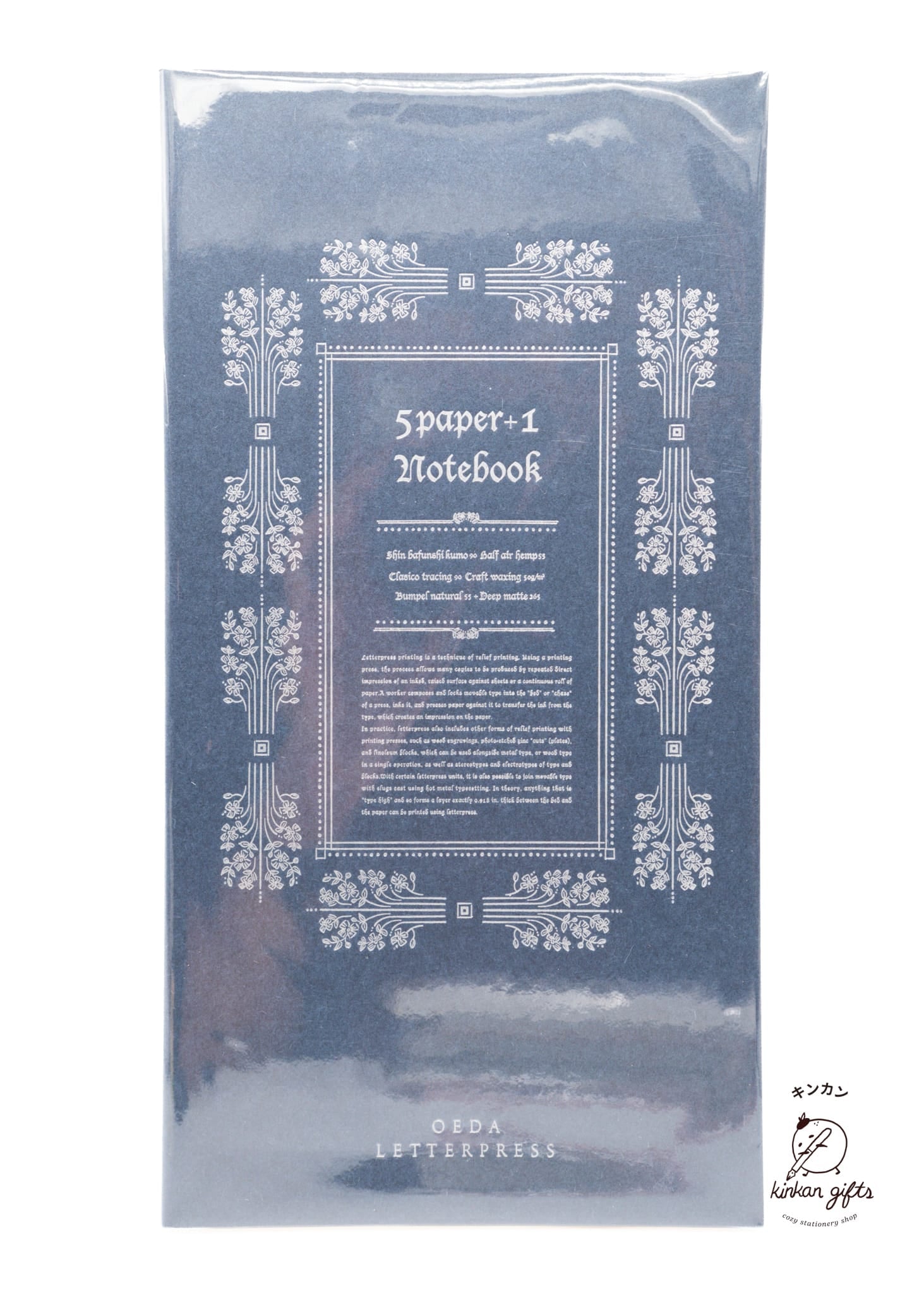 OEDA LETTERPRESS Co.,Ltd Notebooks & Notepads Oeda Letterpress Co. - 5 Paper + 1 Notebook