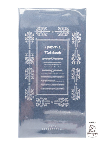 OEDA LETTERPRESS Co.,Ltd Notebooks & Notepads Oeda Letterpress Co. - 5 Paper + 1 Notebook