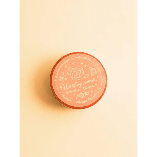 Okeya Stationery Co. Washi Tape Dusty Rose Washi Tape