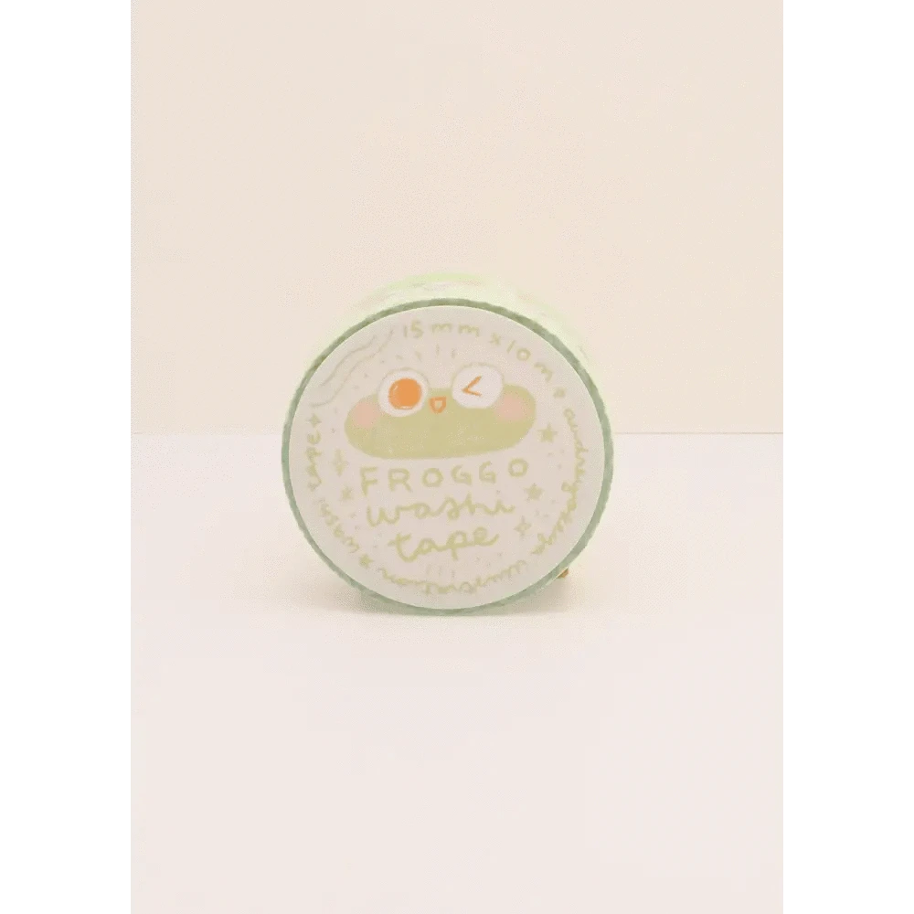 Okeya Stationery Co. Washi Tape Froggo Washi Tape - Okeya Stationery Co