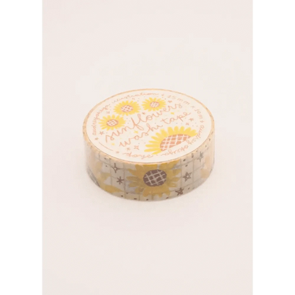 Okeya Stationery Co. Washi Tape Sunflower Washi Tape