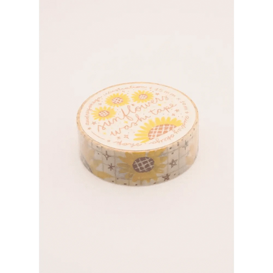 Okeya Stationery Co. Washi Tape Sunflower Washi Tape